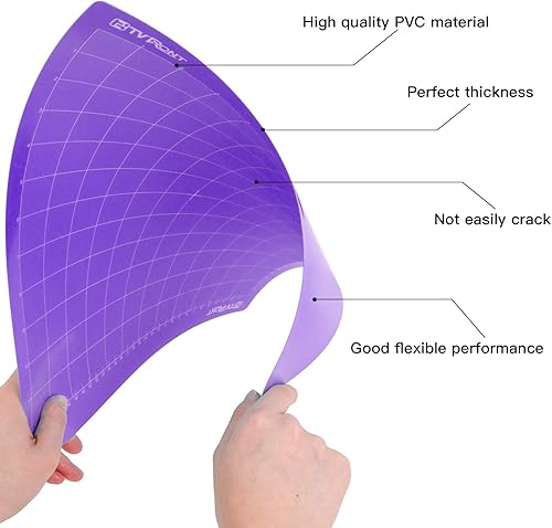 Miniatura 22 de HTVRONT Alfombrilla de corte de agarre estándar, paquete de 6 alfombrillas de corte de 12 x 12 pulgadas, compatibles con Cricut Maker 3/Maker Verde