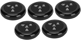 Botão de Chamada Sem Fio Com Cordão, Recepção de Longo Alcance para Campainha, Pager de Idosos, Botão de Pânico à Prova D'água Sistema de Chamada Inteligente Sistema de Alerta de