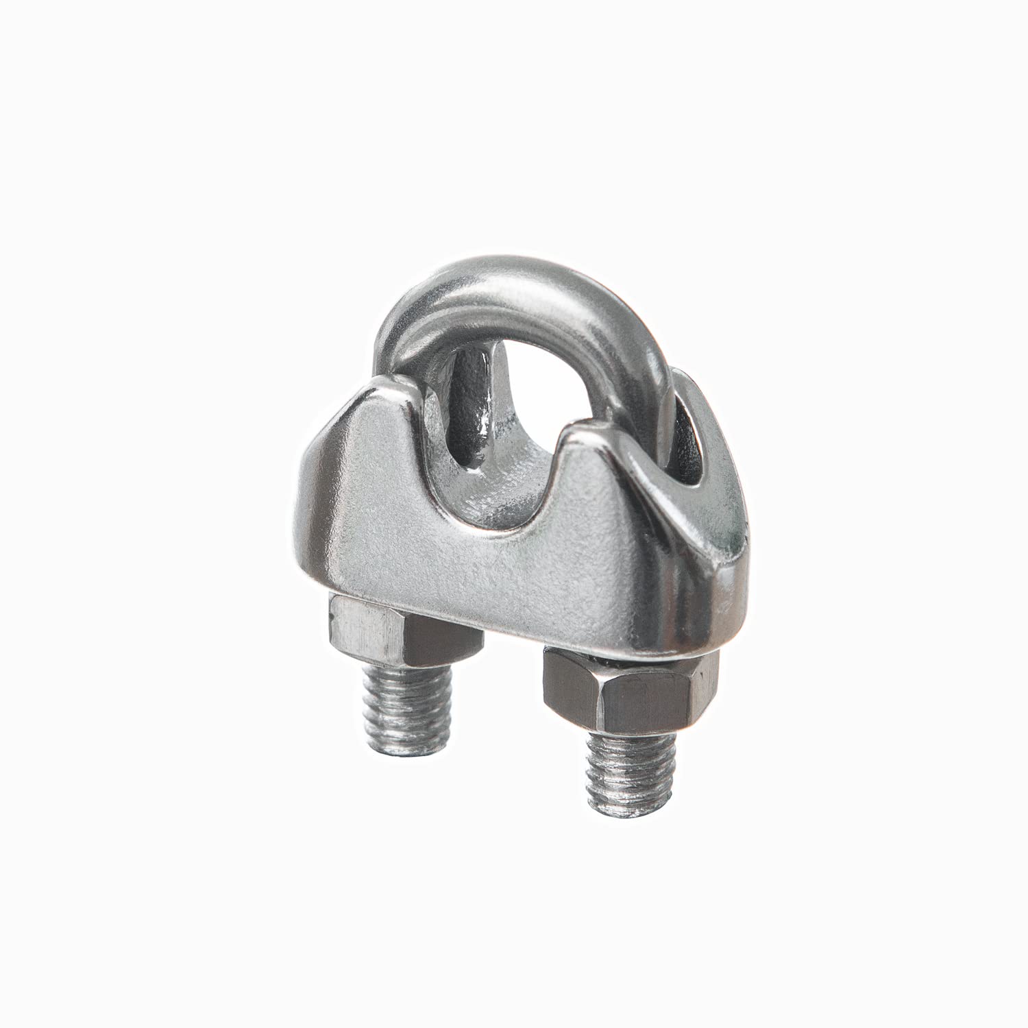 New Marine Stainless Steel Rope Clips For Wire Rope From 3 To 12 Mm Diameter Saltwater Resistant Rust-Proof Pack Of 10, 6 Mm - View #13