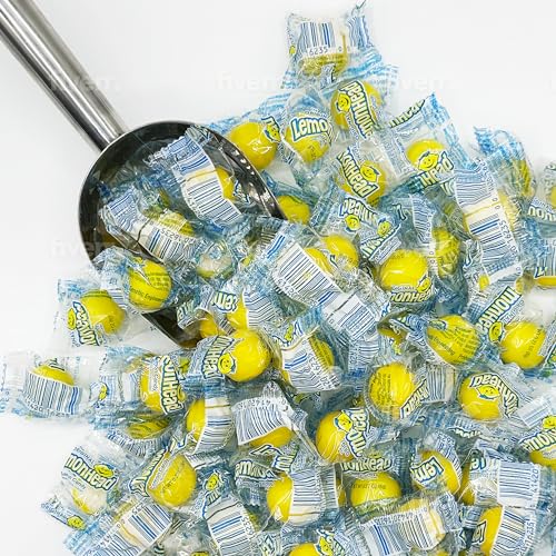 Lemonhead Candy - 3lb Bulk Bag (Approx. 185 Count), Individually Wrapped Original Lemon Head Hard Yellow Candies - The Perfect Candy For Parties, Holiday, Movie Nights And Snacking - Thumbnail 4