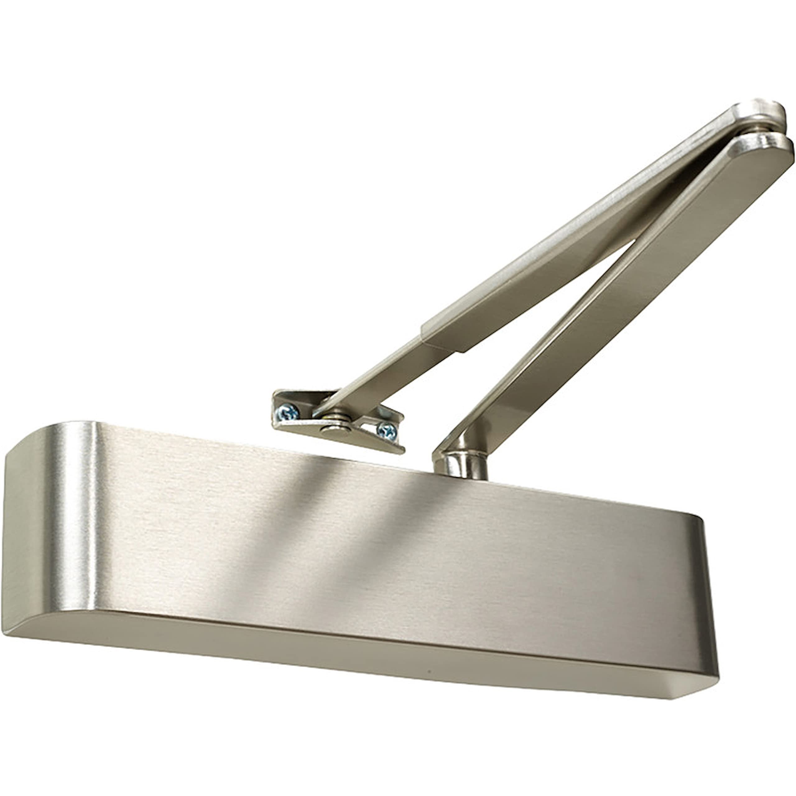 Rutland TS6204 DA/BC Overhead Door Closer - Size 2-4 - Satin Nickel Finish