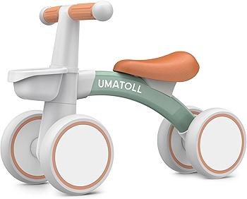 Umatoll Toddlers Balance Bike: Safe, Adjustable First Ride-On Toy