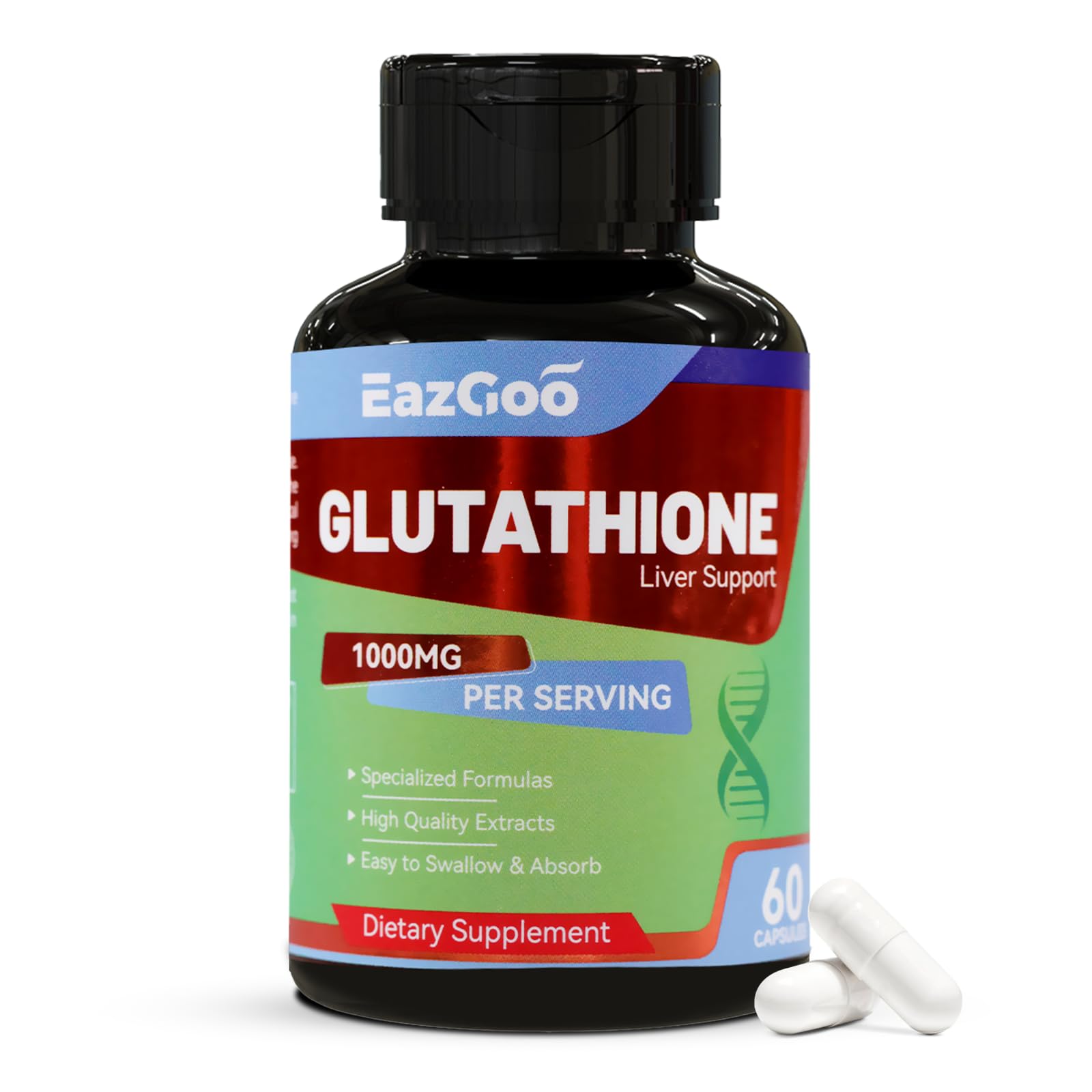 Glutathione Supplement 1000mg Antioxidant Supplement Premium Vegan Formula  For Immune | Desertcart Aruba