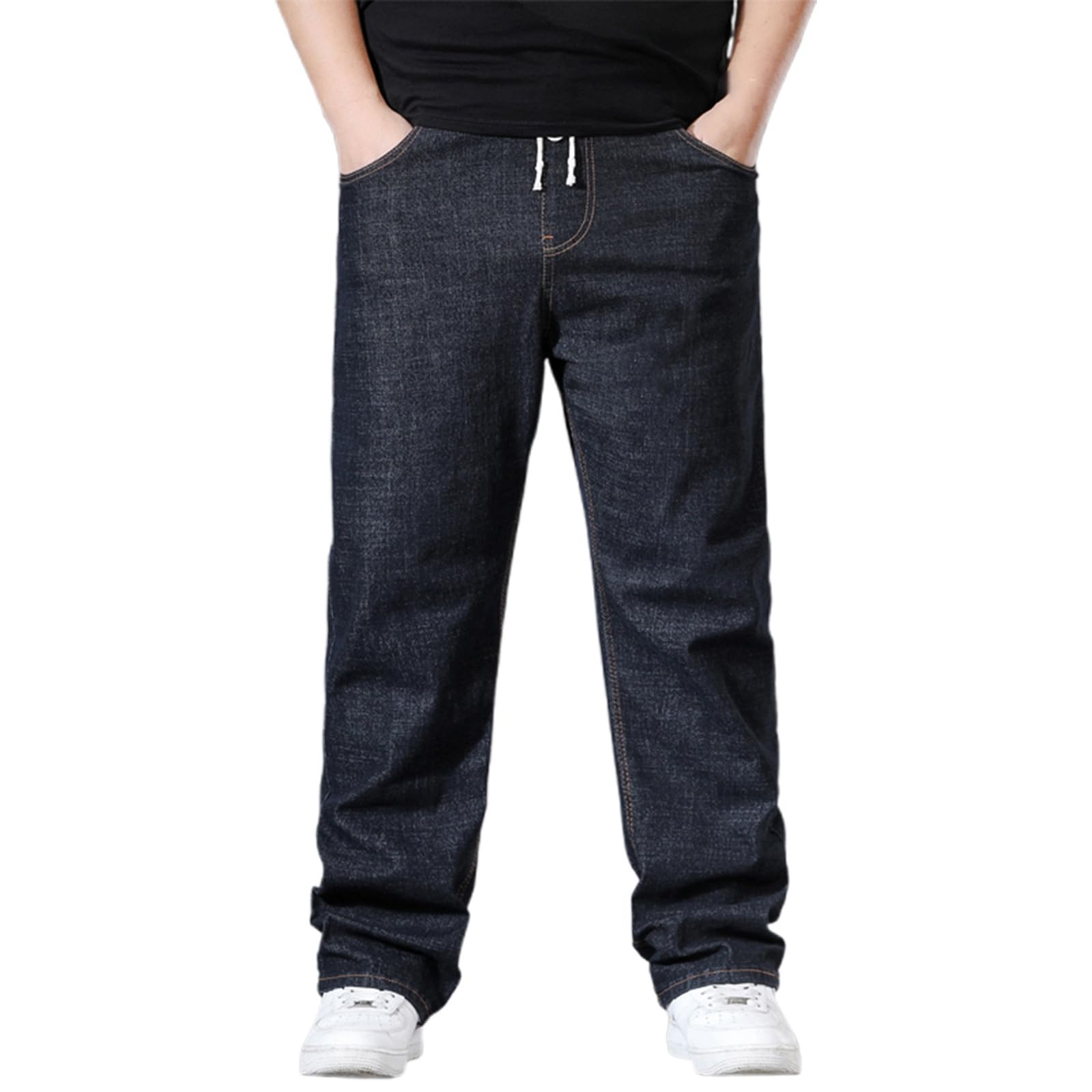 Genérico Pantalones Vaqueros Hombre,Pantalones Vaqueros Casuales para Hombre Ideales para Actividades Diarias Al Aire Libre Ligeros Y CóModos para Todas Las Estaciones Combinar