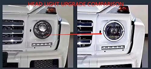 Miniatura 3 de CAMIL W463 - Conjunto de faros delanteros con aspecto W464 de clase G y LED dinámico para Mercedes Benz G Class G350 G500 G550 G63 G65 2009-2018