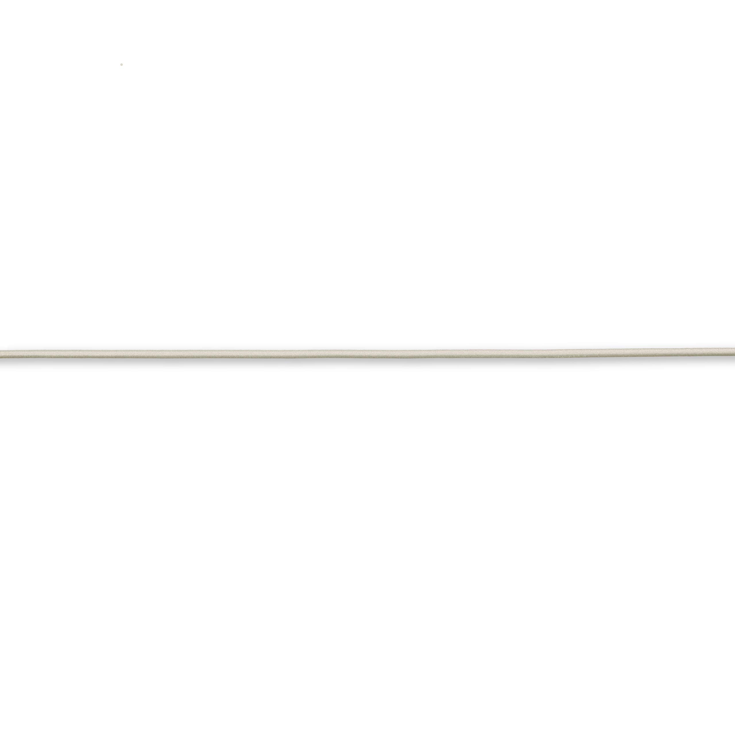Prym Cordón elástico, color beige, 60% ED 40% PES, Ø 2,5 mm | 50 m
