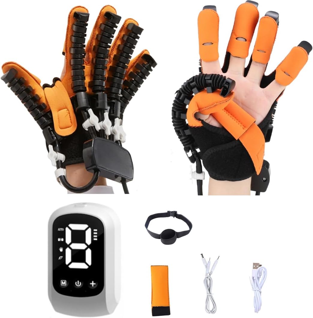 Portable Finger training robot Gloves Stroke Hemiplegia Trainer Finger Exerciser Hand Function Repair Hand Function
