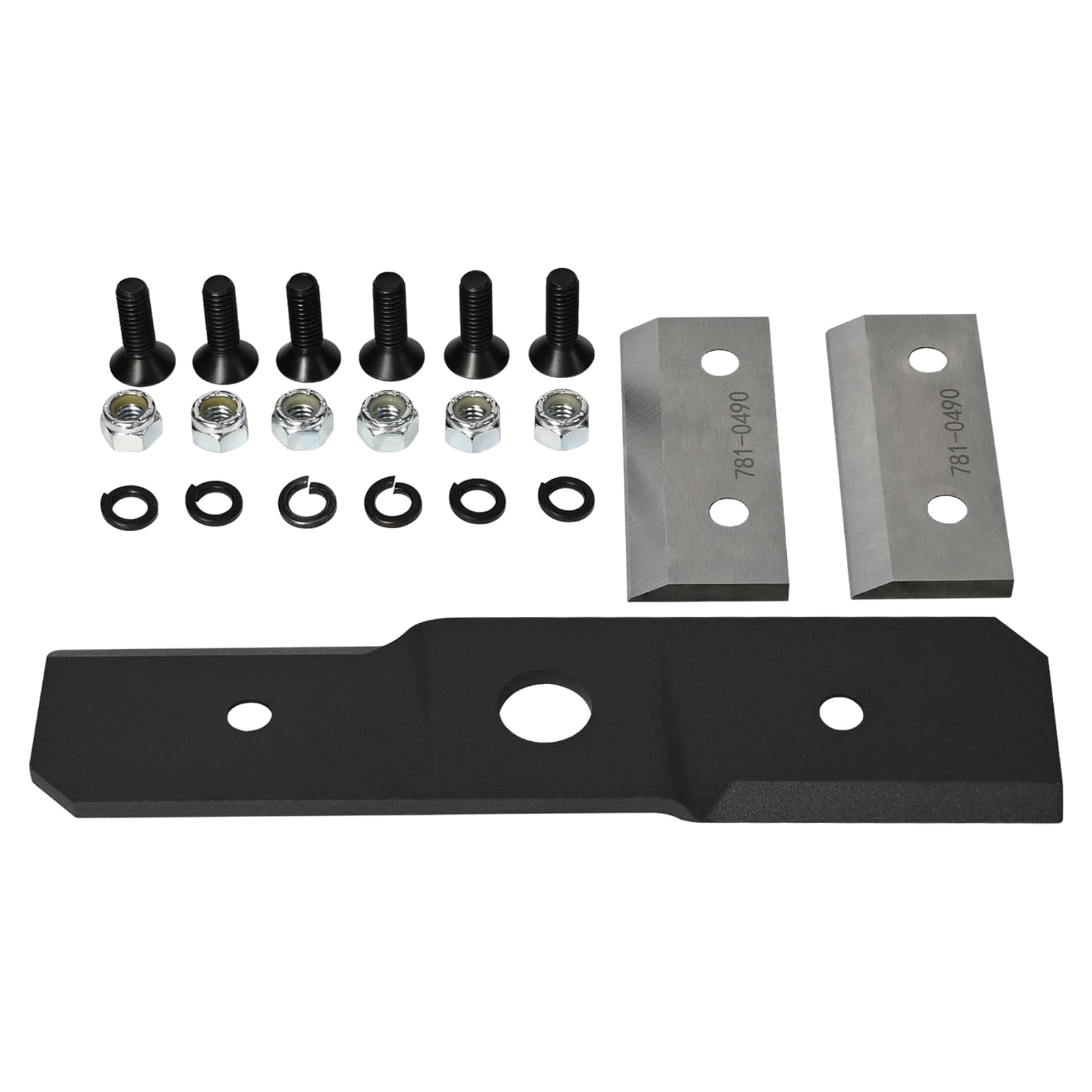 Kit de lames de déchiqueteuse 781-0490 742-0571 pour Craftsman Troy-Bilt MTD