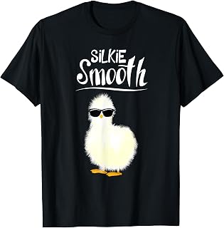 Funny Silkie Smooth Art For Men Women Silkie Chicken Lover T-Shirt