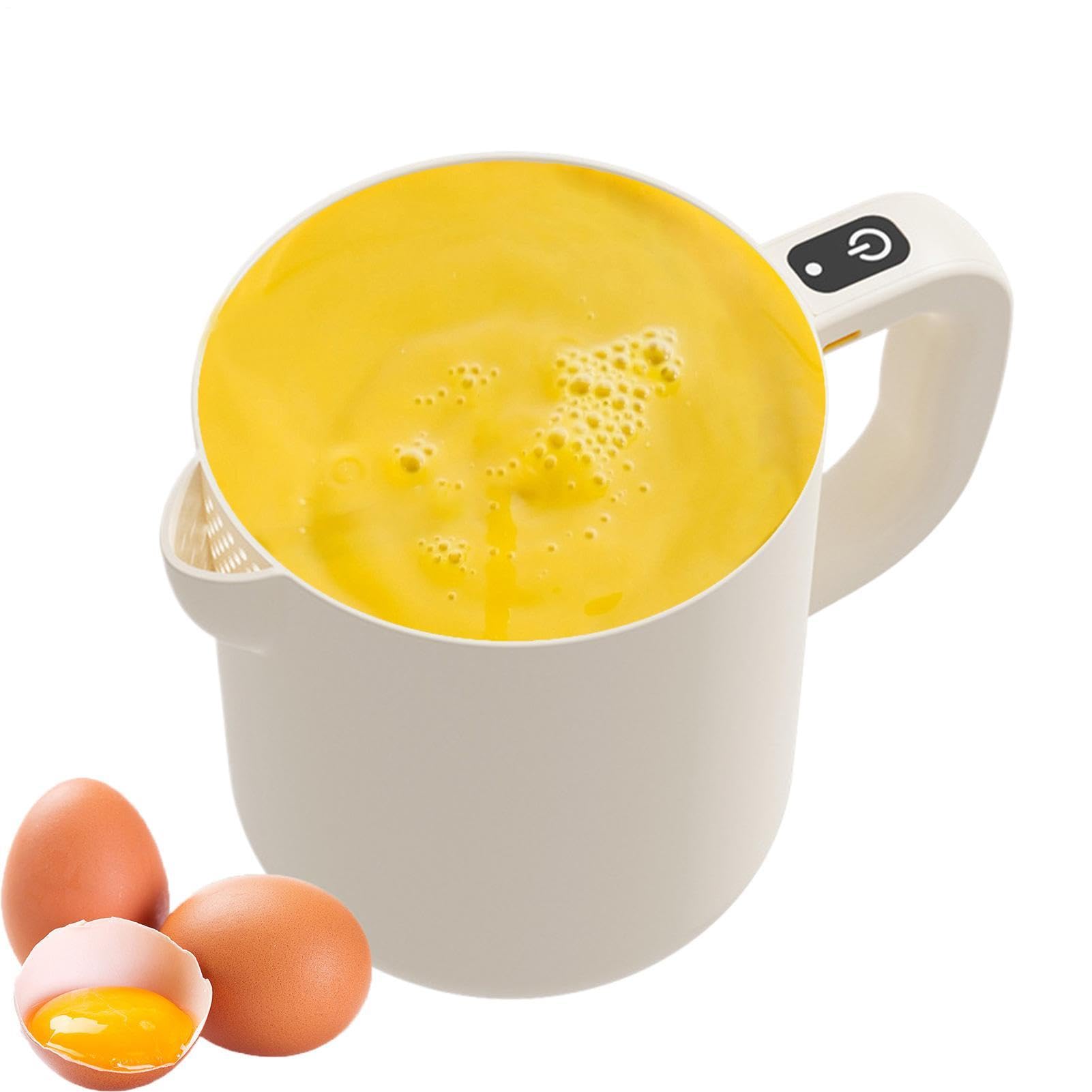 Mezclador de huevos inalámbrico de 1L: bate y cuela sin esfuerzo en tu cocina