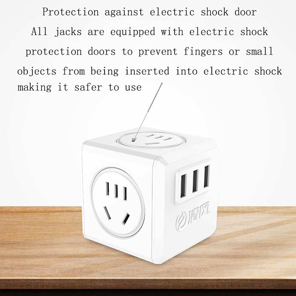 Adattatore a Spina da Viaggio Internazionale, Adattatore Universale International Travel Power Adapter, Presa di conversione di Ricarica Internazionale di Viaggio Portatile