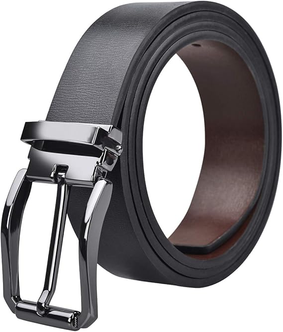 Amazon Nubily ベルト メンズ ビジネス 革 リバーシブル 牛革 おしゃれ 紳士ベルト 本革 ロング サイズ調整可能 おおきいサイズ 茶色 黒 穴あけポンチ 化粧箱付き 115cm 125cm 135cm ベルト 通販