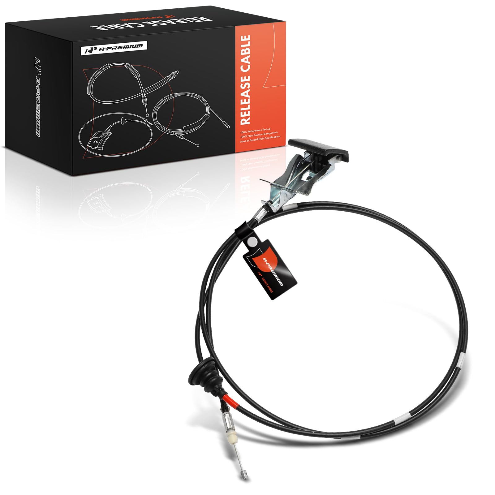 Amazon.com: A-Premium Front Hood Latch Release Cable with Handle