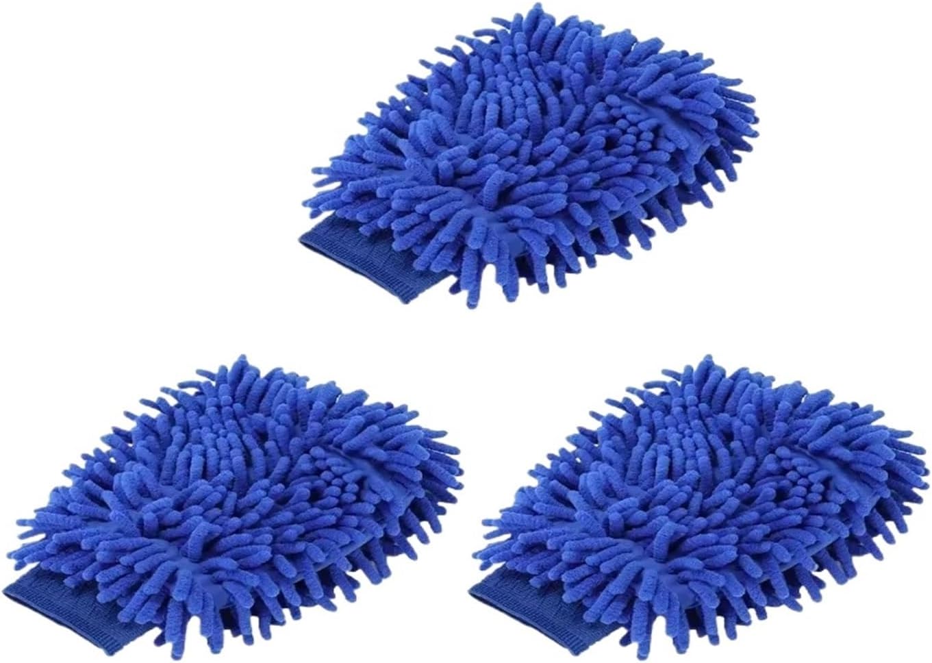 Car Washing Tools 1 3 5PCS Double Sided Coral Gloves Car Wash Cloth Special Non-Destructive Paint Surface Rope Velvet Glove Tool Cloths Practical(1PC)