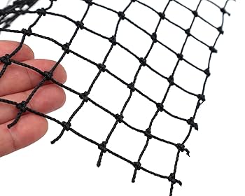 野外用ネット ゴルフ用 楽天市場】【公式】 防球ネット ロール巻 約25mm目 2mx30m 黒