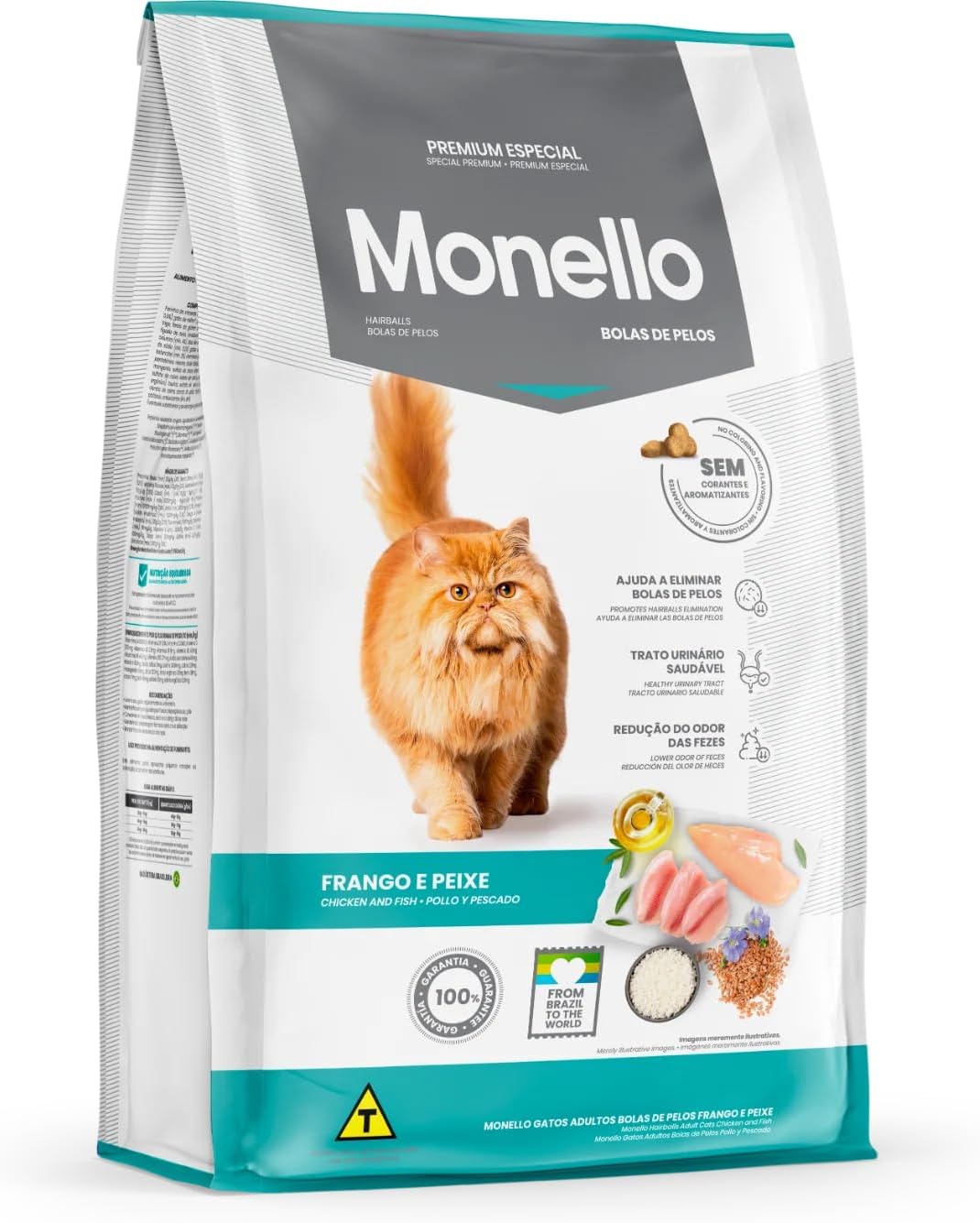 Special Premium Adult Cat Hairball Control Chicken and Fish Flavor 1KG Pet Cat Food