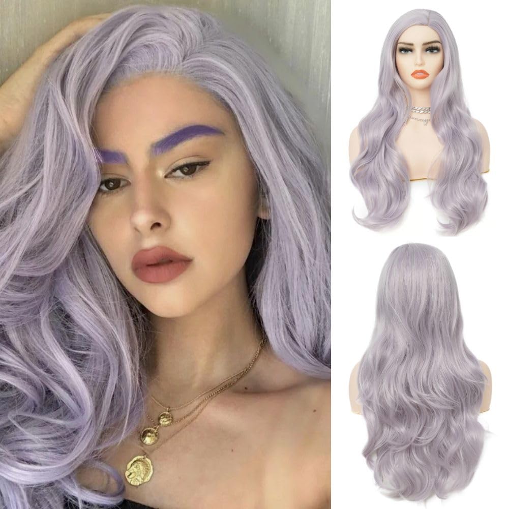 Salaibs Damen Blond Afro Perücke mit Pony Kinky Lockige Kurz