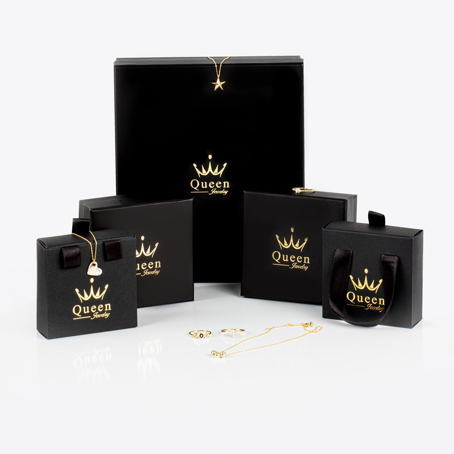 Pink Tourmaline Rectangle Ring with Real Diamonds in 14K Solid Gold | October Birthstone