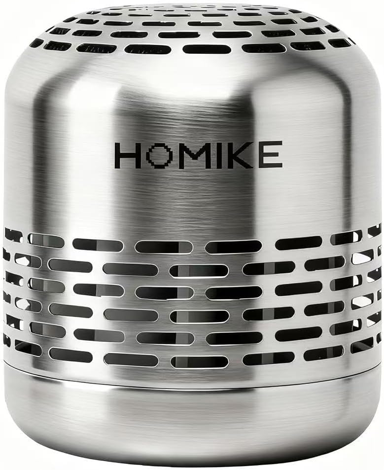 HOMIKE Refrigerator Deodorizer, Decade-Long Life Refrigerator Odor Eliminator,CH-Cut Decomposition Technology Outperforms Baking Soda and Activated Carbon for Home, Closet,Fridges, Freezers, Lu