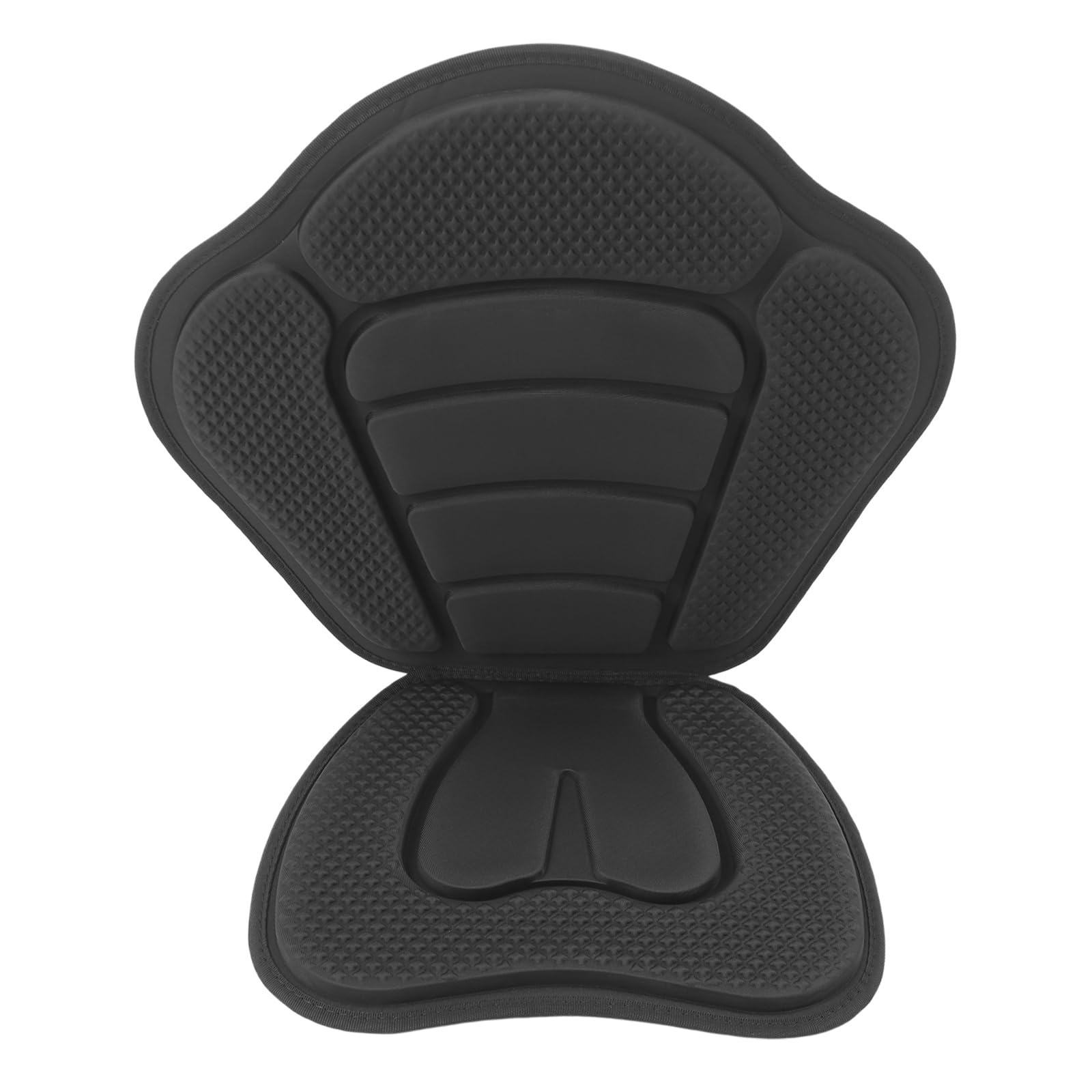 Deluxe Kayak Seat Sit on Top Padded Backrest Canoe Rafting Sports High Back Detachable for Kayaks Canoes Paddleboards, Waterproof and Comfortable for Outdoor Enthusiasts nd Water Sports Lovers Black