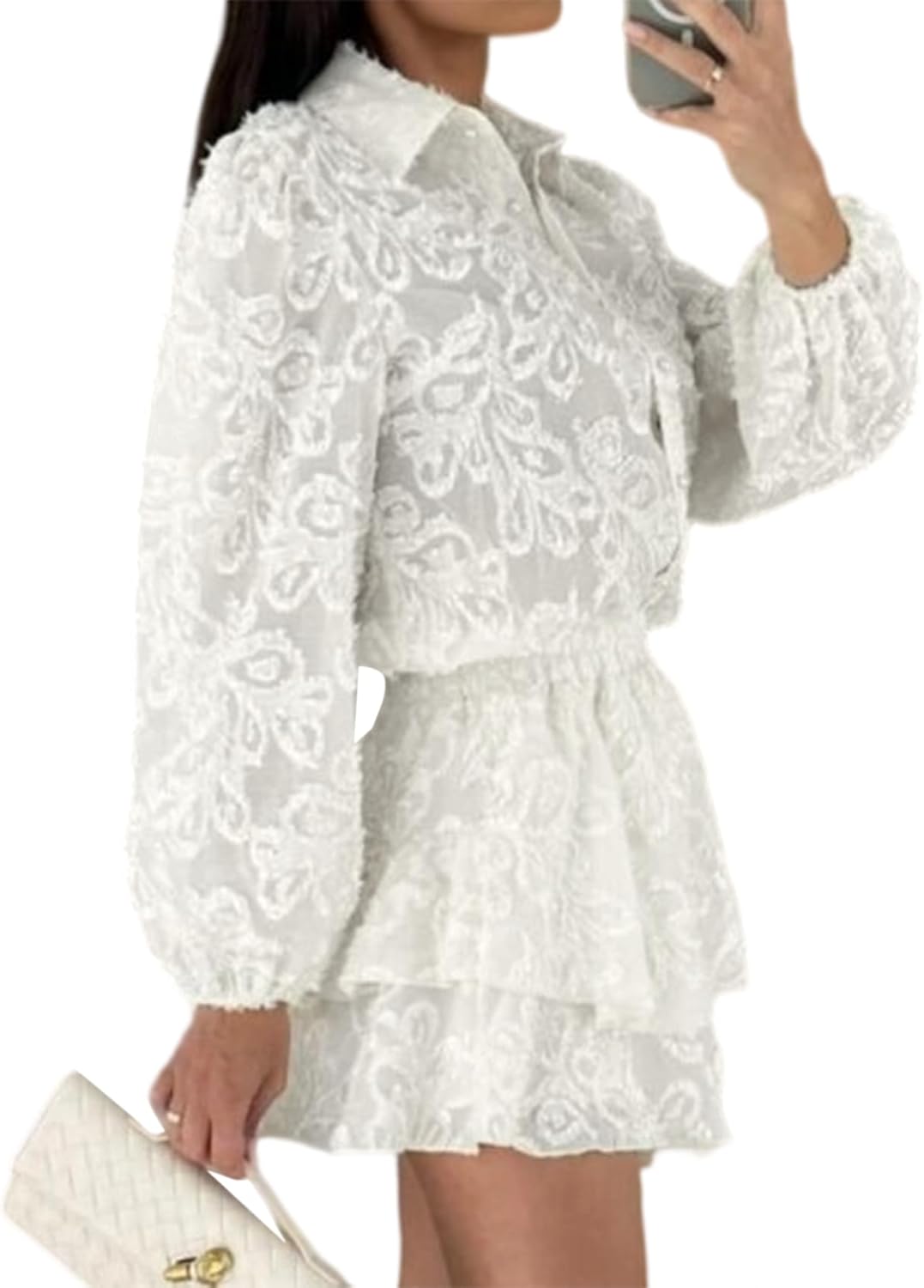 Womens 2 Pieces Lace Blouse T-Shirts Tops Bodycon Shorts Party Clubwear Tracksuit Outfits Set