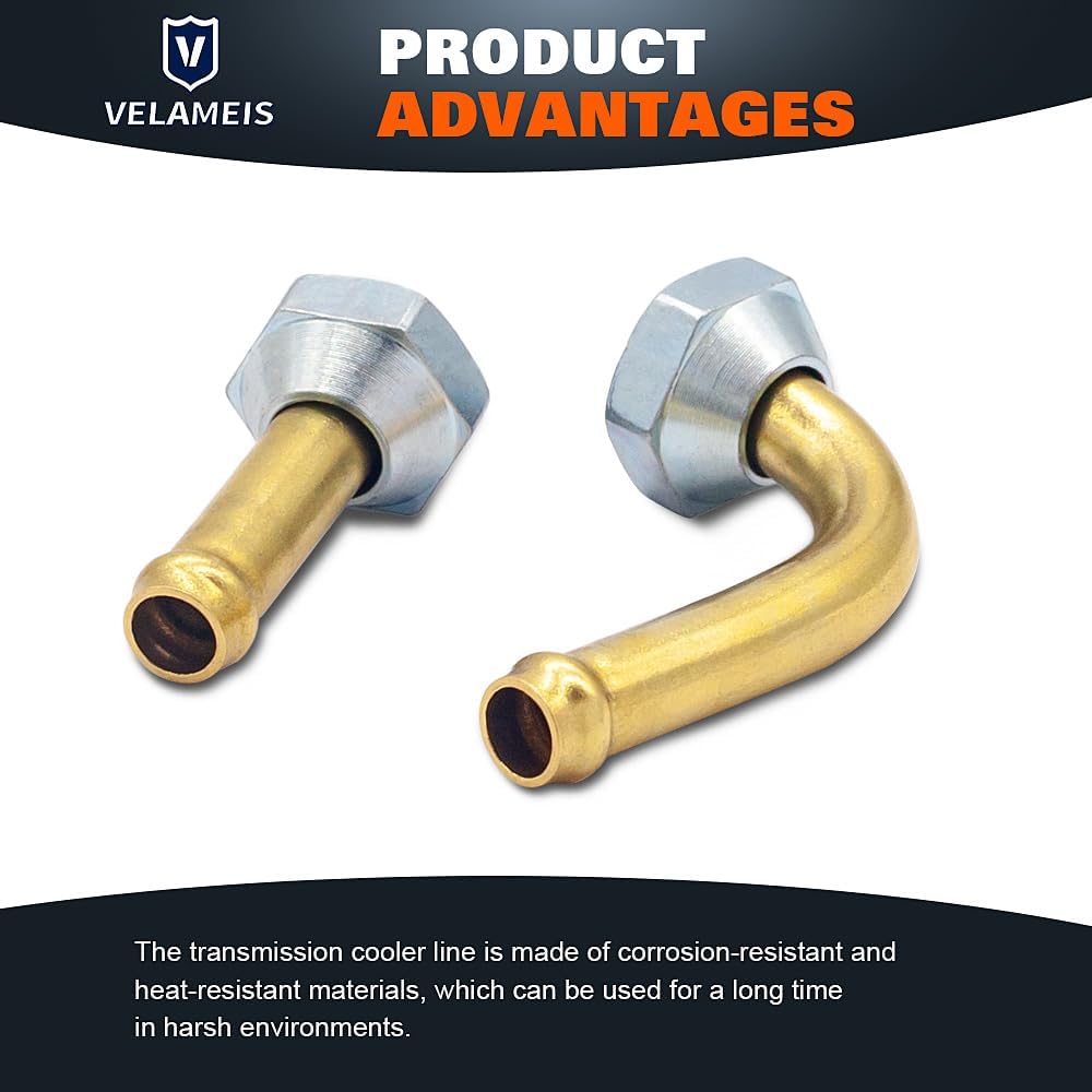 Engine Coolant Radiator Line Quick Connector for Nissan Altima 2007-2018,for Maxima 2.5L 3.5L V6 2016-2023 Transmission Cooler Oil Tube Connector for Nissan Maxima 2016-2022