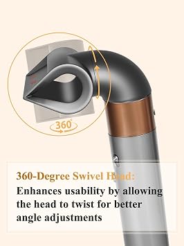 Blade Concentrator Attachment for Dyson Airwrap, for a Smooth More Aligned Finish, Part No.973710-01
