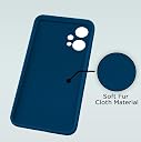 Pikkme OnePlus Nord Ce 2 Lite 5G Back Cover Soft Matte Liquid Silicone TPU | Camera Protection | Shockproof Slim Back Case for OnePlus Nord Ce 2 Lite 5G (Blue) gallery image