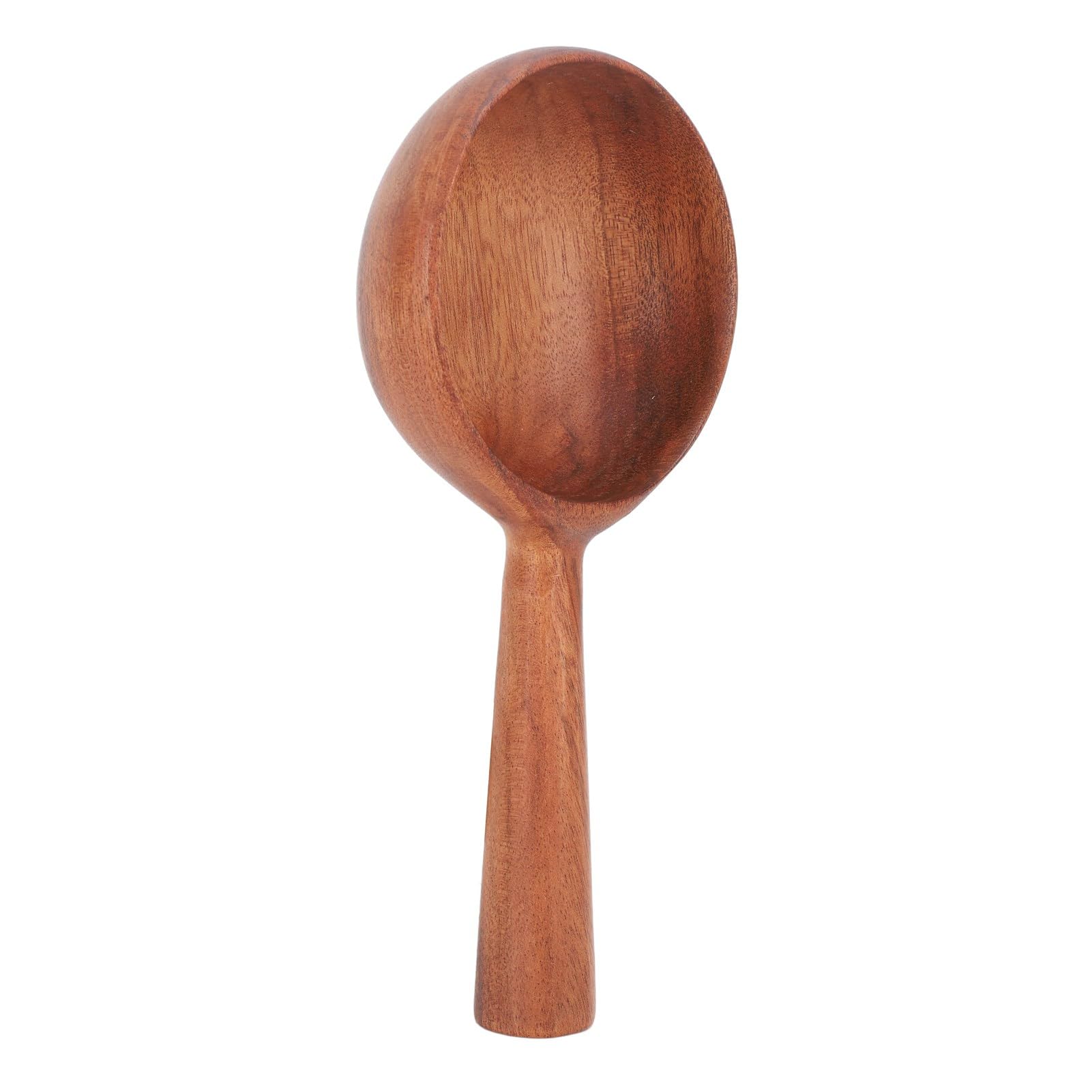Mestolo Di Legno Per Cucina, Manico Lungo, Paletta Multifunzionale Per Zuppe E Porridge, Lucidatura Artigianale, 23,5 Cm