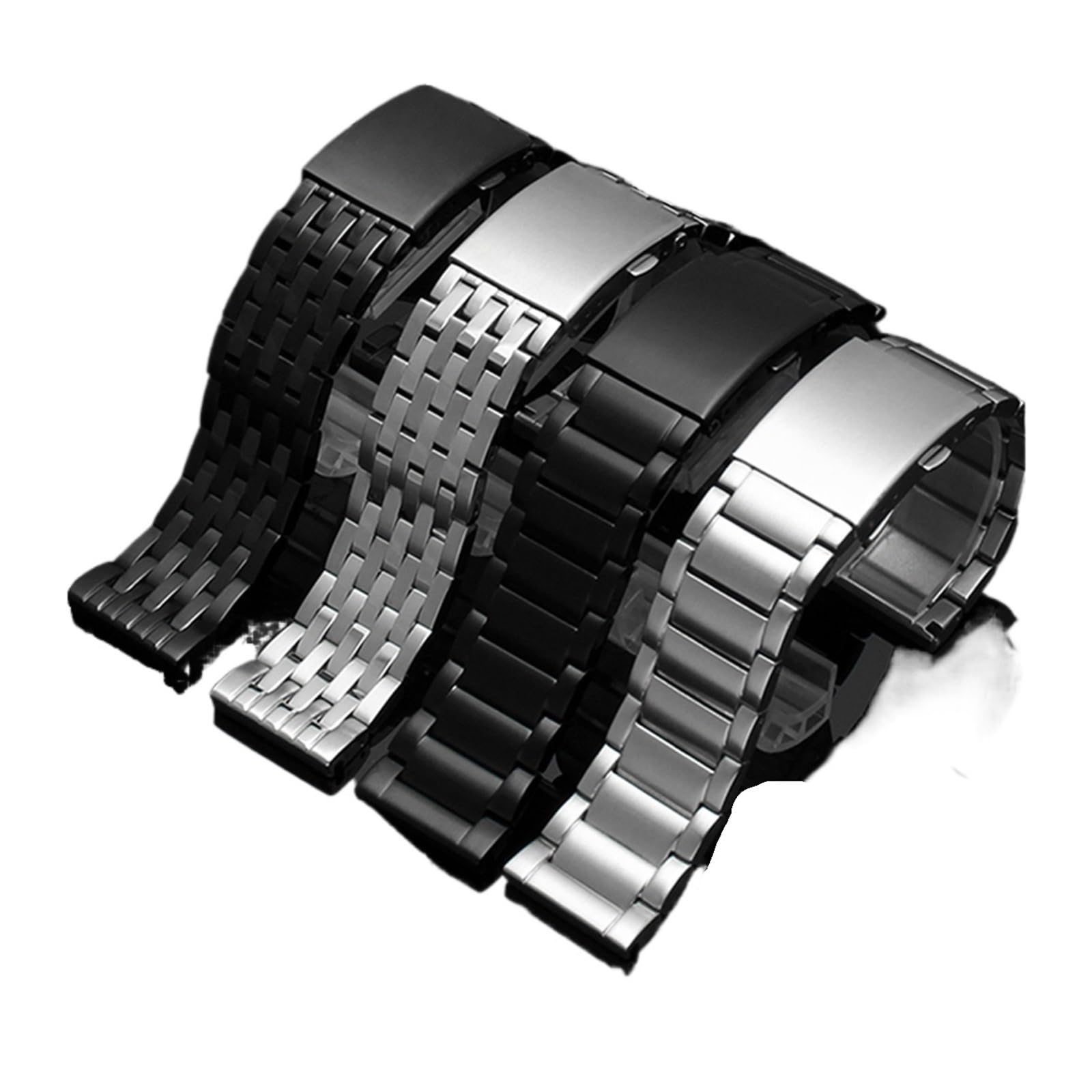 MENGKE 22mm 24mm 26mm 28mm 30mm cinturino in acciaio inox adatto for diesel for DZ4316 DZ7395 DZ7305. Bracciale da polso in metallo da uomo in metallo