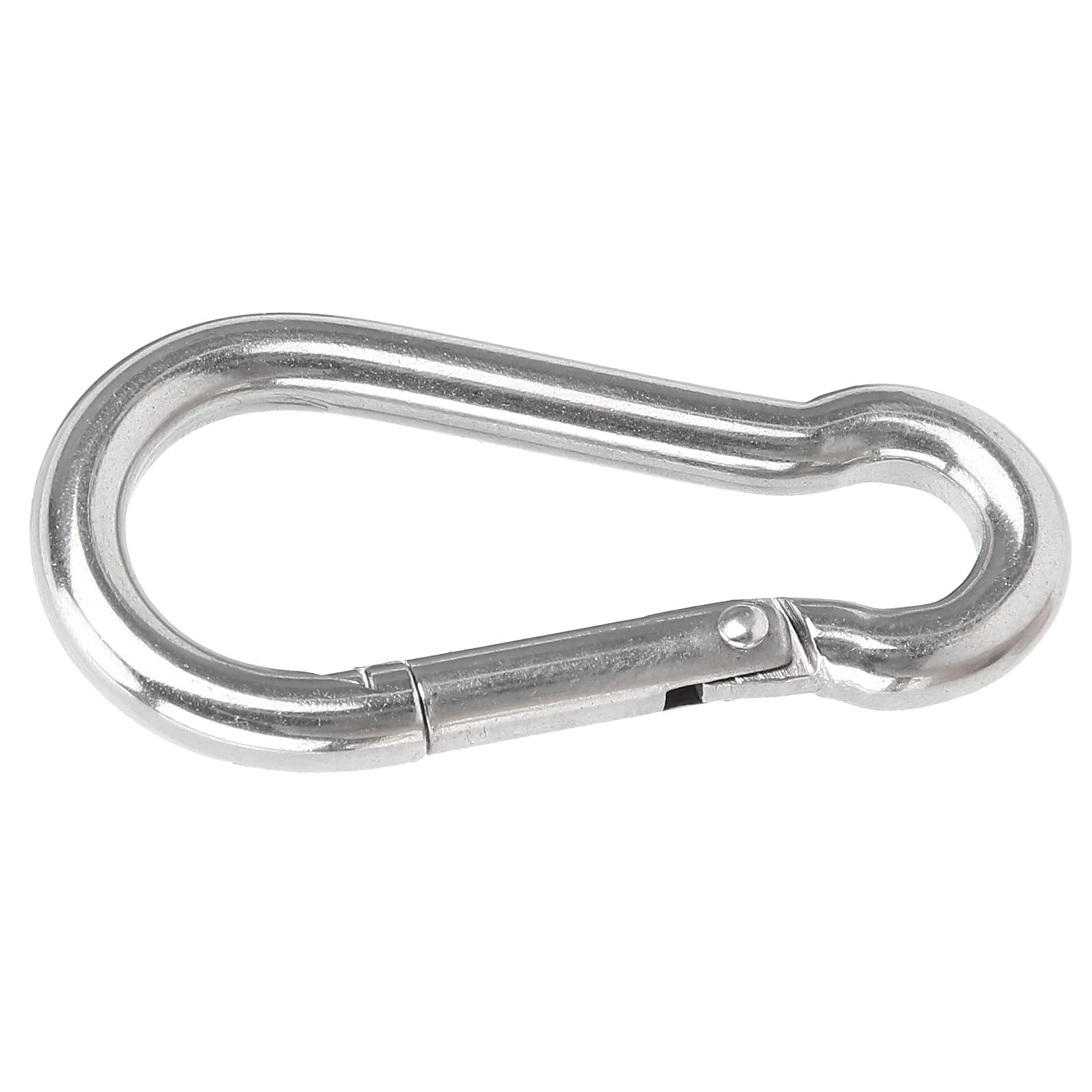 Clip, Heavy Duty Clip 10Pcs Spring Hook Stainless Steel Snap Mini Safety Rope Hanging Buckle Accessories