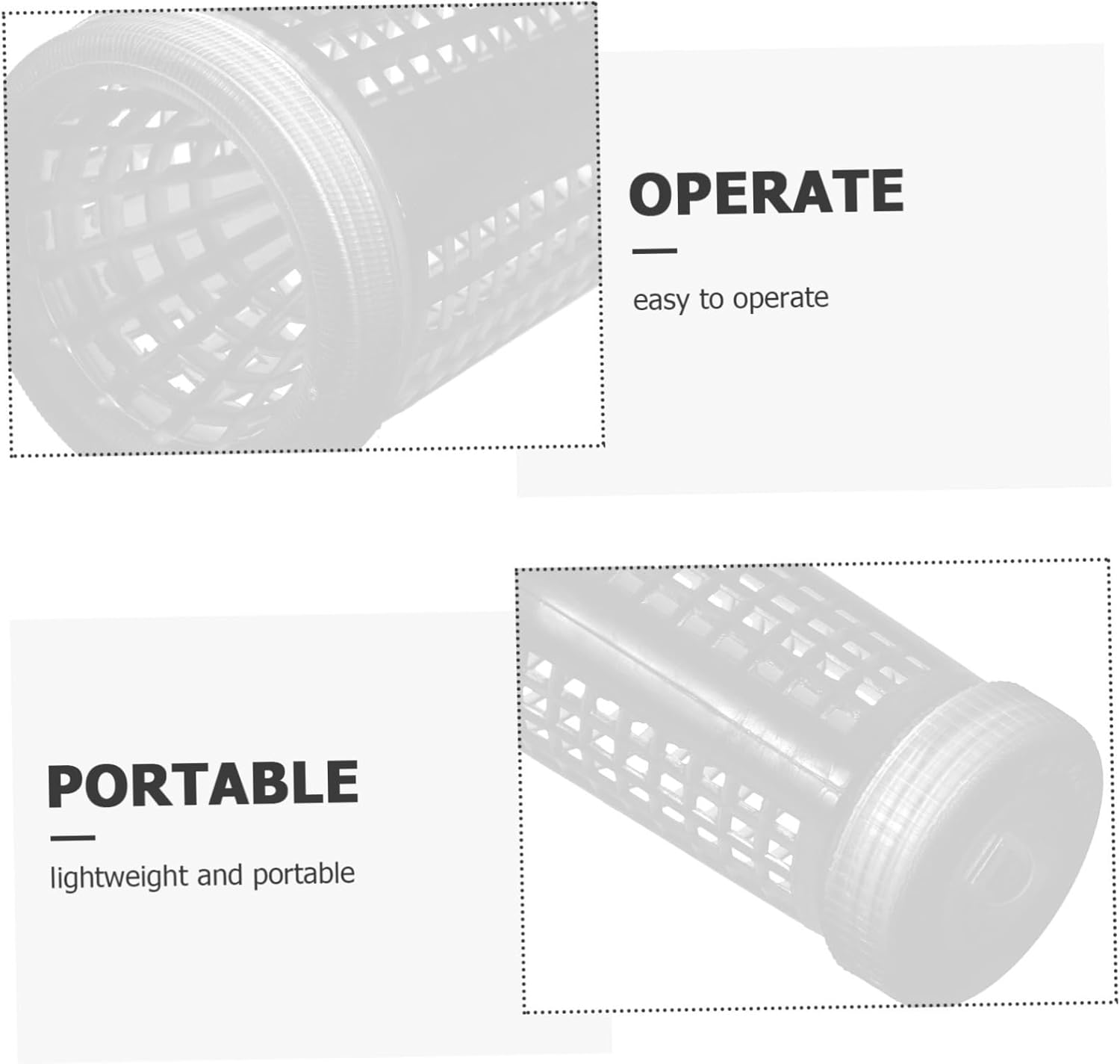 BESPORTBLE EEL Dip Crayfish Fishing Case Holder Trawl Fishing Net Automatic Fishpond Turtle Traps for Decor Tackle