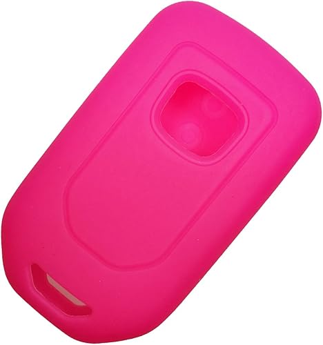 Miniatura 8 de Alegender - Funda protectora de caucho, 4 botones,soporte para llavero (no incluido), para entrada remota inteligente sin llaves,para Honda Civic EX