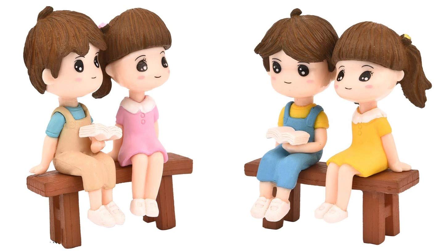 BHOOLU&GOOLU Sweety Lovers Couple Figurine - Romantic Gift -1 BHOOLU&GOOLU Sweety Lovers Couple Figurine - Romantic Gift -1