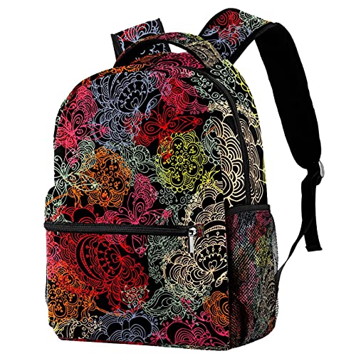 Sac à dos de voyage papillon noir pour ado et enfant | Bagage cabine stylé