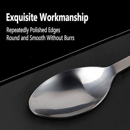 Miniatura 4 de Cuchara extensible de acero inoxidable, cucharada de cocina de 24.4 pulgadas de largo para revolver, recoger y servir, cuchara agitadora plateada