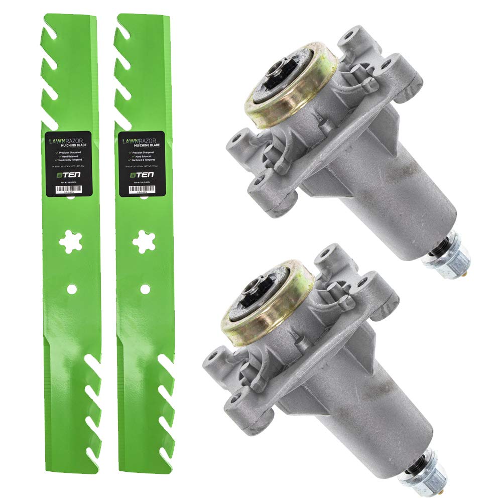 Amazon.com : 8TEN Spindle Toothed Blade Kit for AYP Husqvarna