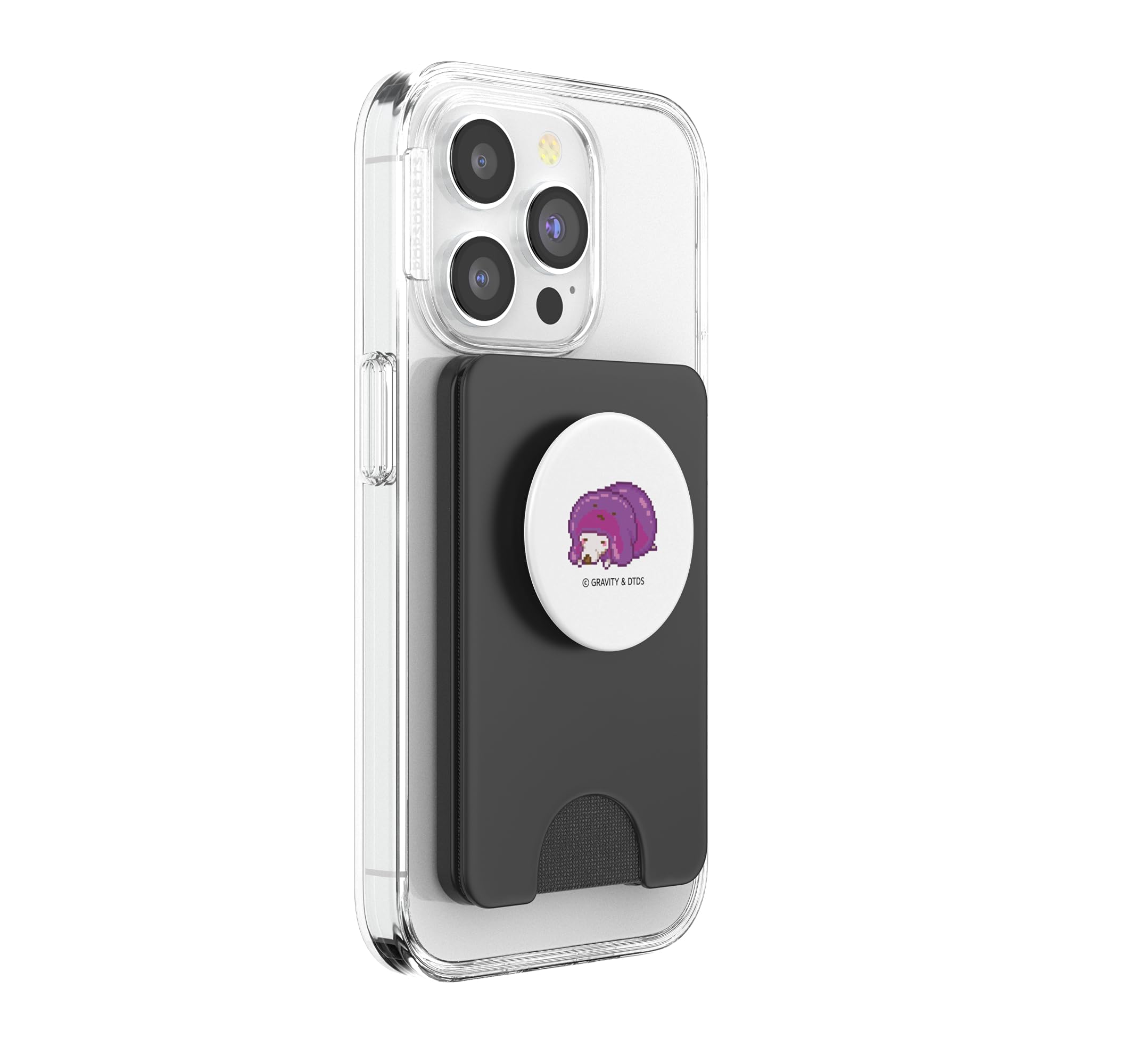 [Get Poring] Impression Artistique Caniche Poring Pixel PopSockets PopWallet pour MagSafe
