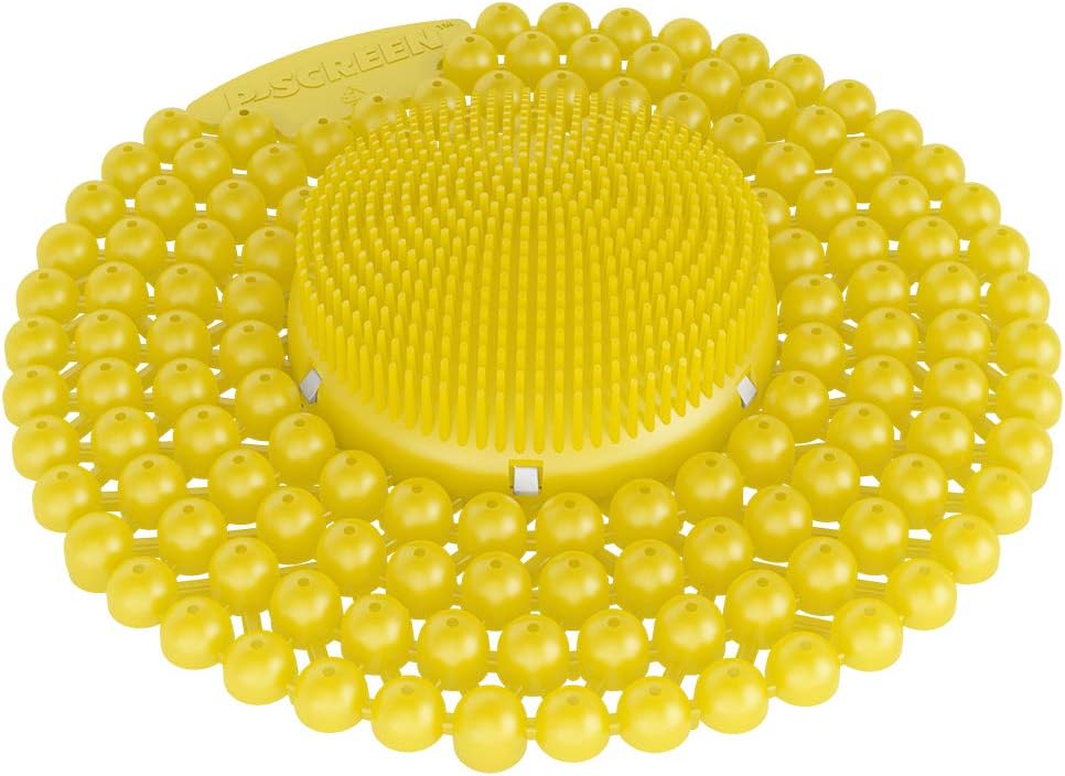 P-SCREEN Citris Mango Urinal Insert Yellow