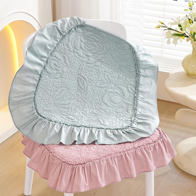 Cojín de comedor moderno de algodón espeso para sillas y suelo 2
