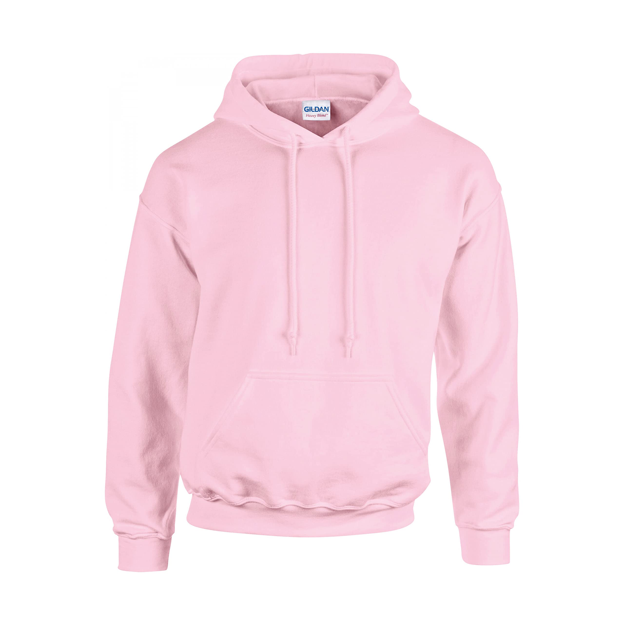 gildan Heavy Blendâ Hooded Sweatshirt Sweatshirt, Light Pink, S Unisex Adult, Light Pink, S