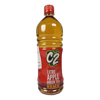 C2 Litro Apple Green Tea 1000 ml, 3 Pack