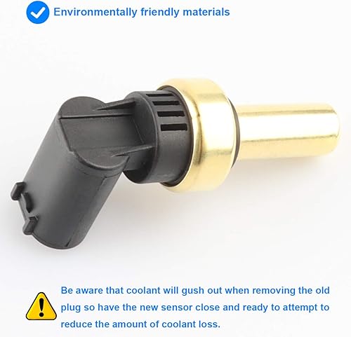 Miniatura 5 de Sensor de temperatura del refrigerante, sensor de temperatura ECT 55591401, SU13821 compatible con Buick Cadillac Chevy - 2011-2015 Cruze, 2013-2020