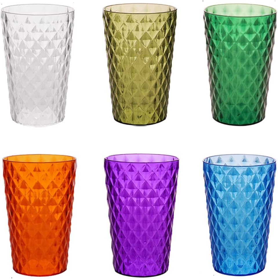 Amazon.com: DOYIFUN 13 oz Small Drinking Glasses,BPA Free Cups ...