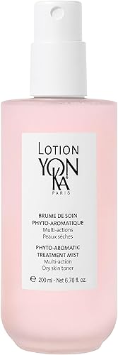 Yonka Lotion PS - Tónico facial hidratante (piel seca y sensible), niebla facial diaria para refrescar y purificar con aceites esenciales de