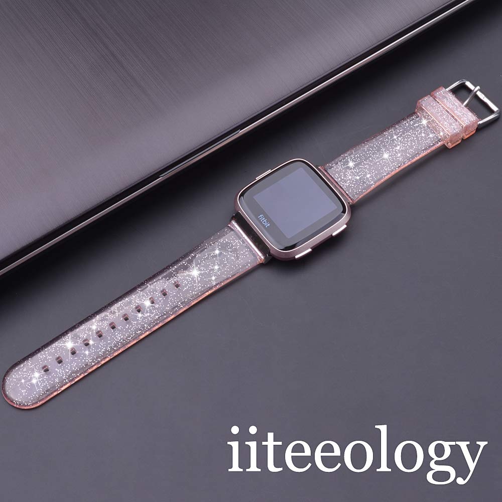 Spark\'l watchbands for Fitbit Versa 2 size XS/S bow bands, sivella is Size 2 Amazon.com: Silm Metal Band Compatible with Fitbit Versa 4  main image 4