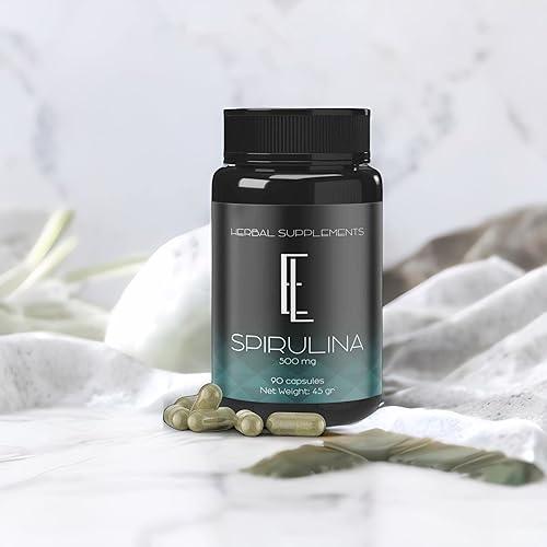 Miniatura 4 de Cápsulas de espirulina - 45,000 mg de peso neto - 90 x 500 mg