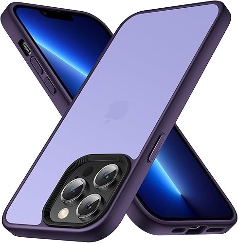 Miniatura 105 de Yriklso Strong Magnetic Case for iPhone 11 [Compatibilty with MagSafe] Protective Shockproof Cover Phone Case for iPhone 11 6.1" Frosted Purple