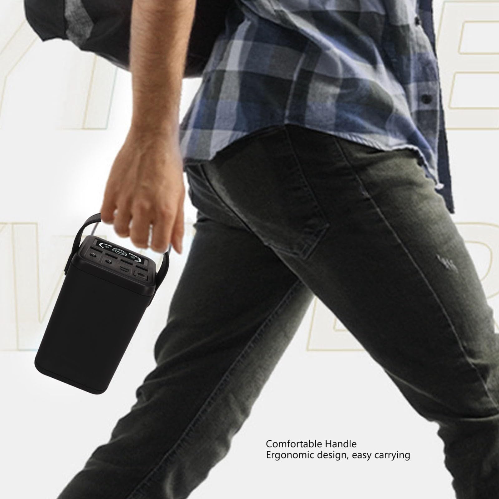 Power Bank Portatile da 60000 mAh per Telefoni Cellulari E Laptop, per Campeggio All'aperto di Emergenza