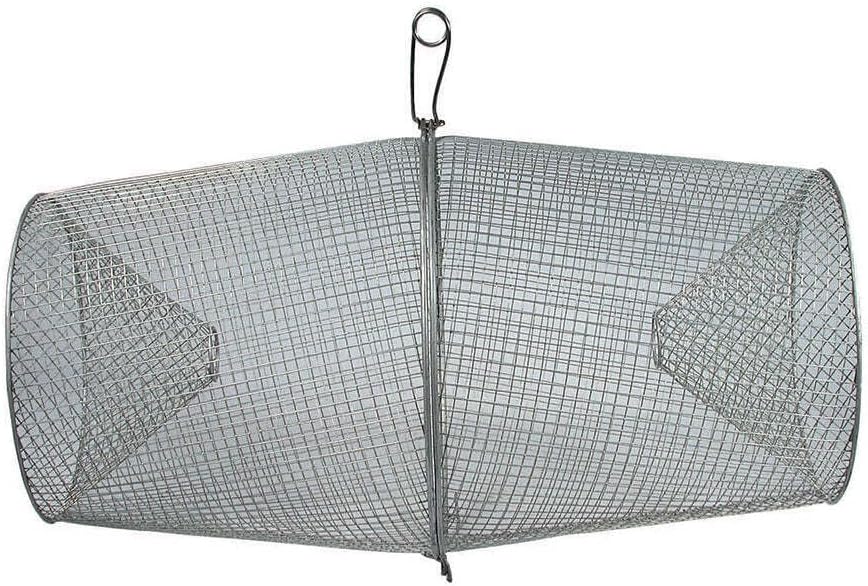 Frabill Torpedo Minnow Trap | Heavy-Duty Steel Mesh | Two-Piece Minnow Trap